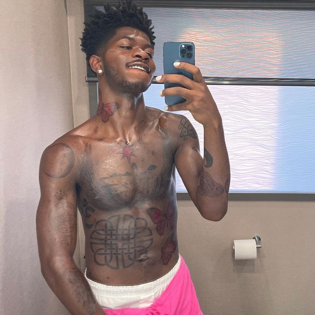 Lil Nas X new tattoos are revealed with a mirror selfie